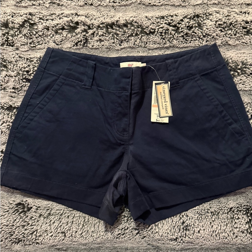 Vineyard Vines Navy Women's Shorts